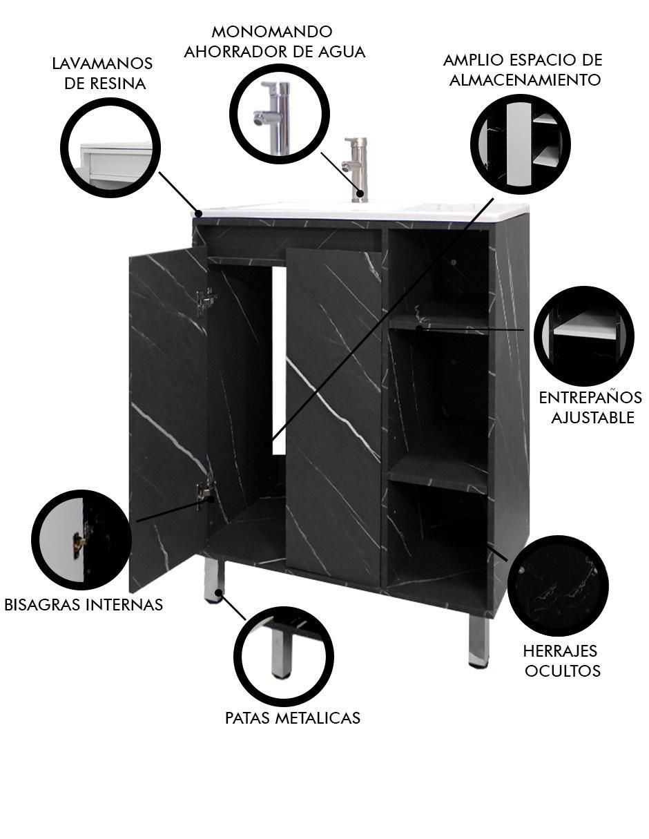 Mueble para baño Freya de MDF armable 5