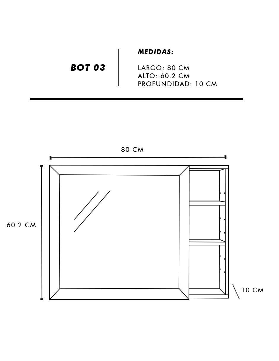 Organizador de baño Decomobil Eloise