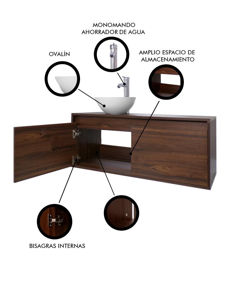 Mueble para baño Provenzal de MDF armable