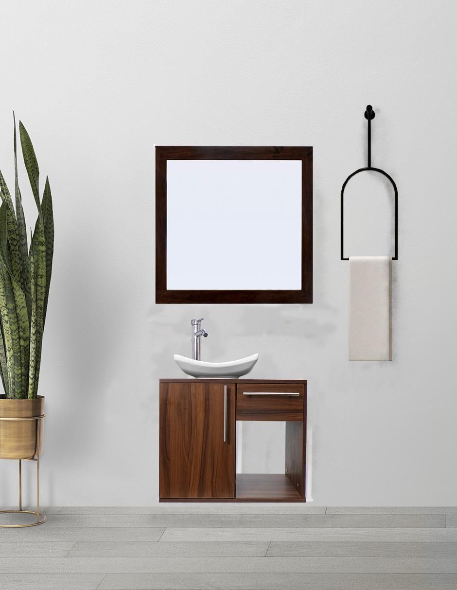 Mueble para baño Milori de melamina armable Mueble para baño Milori de melamina armable