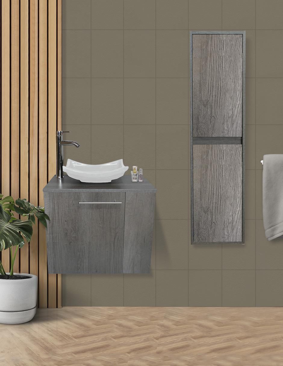 Mueble para baño Decomobil Lenny de MDF armable
