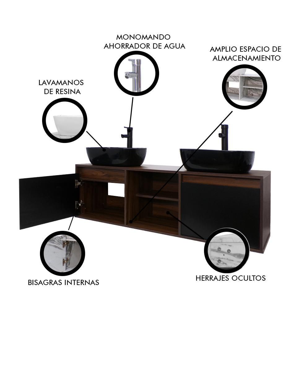 Mueble para baño Decomobil Darcy de MDF armable