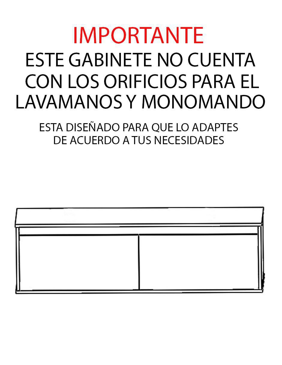 Mueble para baño Decomobil Darcy S de MDF armable