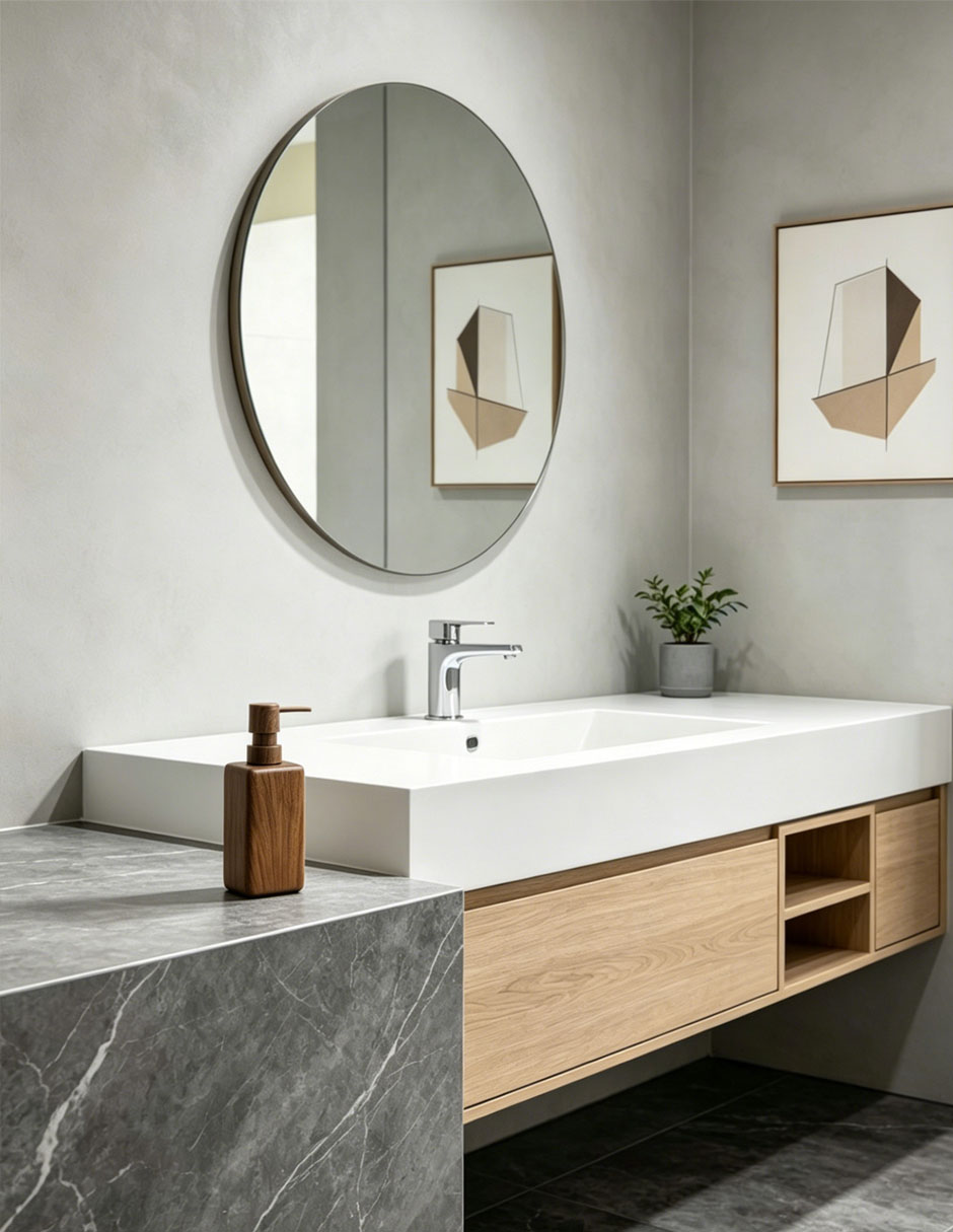 DOSIFICADOR JABÓN EFECTO MADERA 2