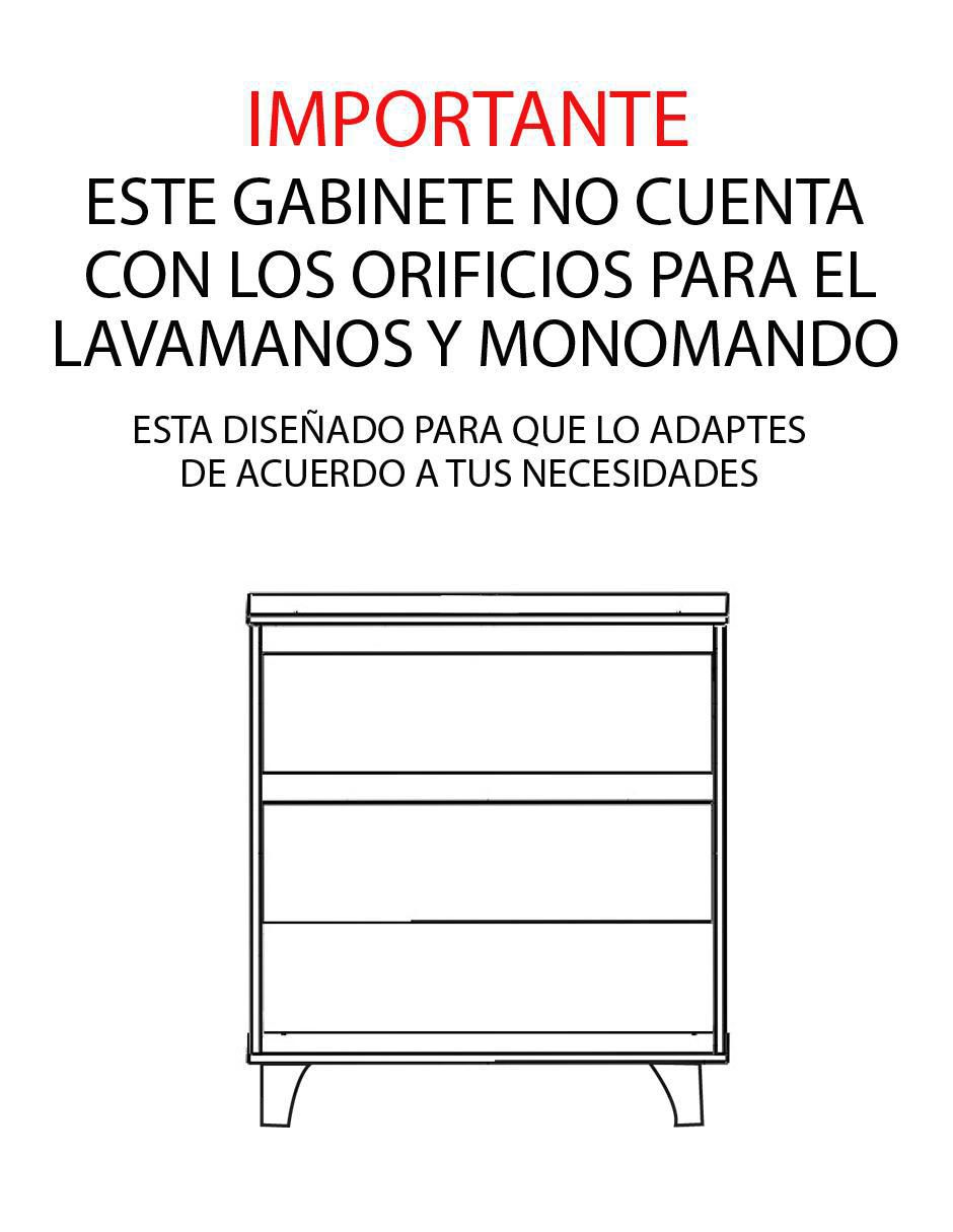 Mueble para baño Roy So de MDF armable 2
