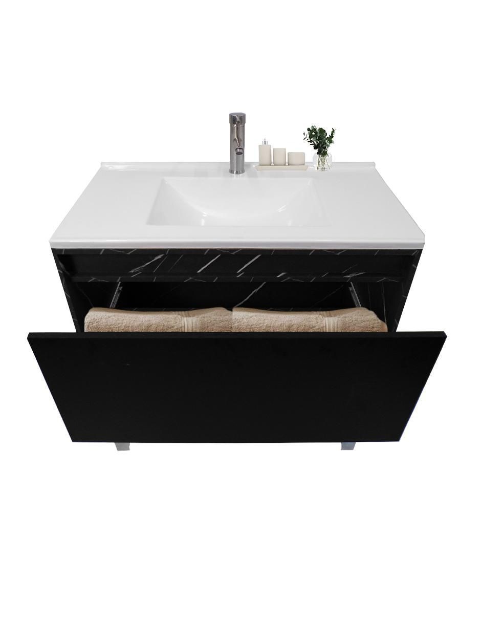 Mueble para baño Himalaya de MDF armable 3