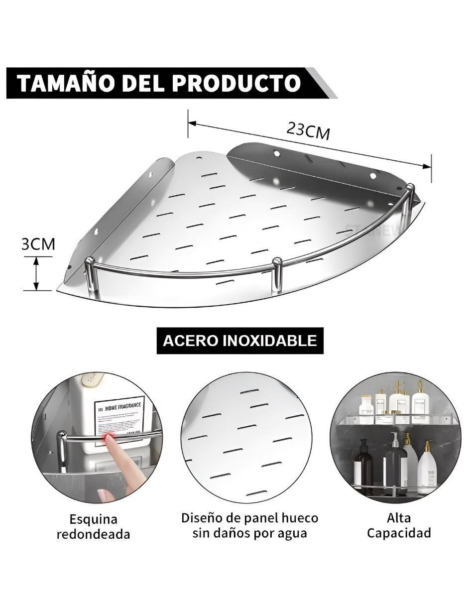 Repisa de acero inoxidable 4