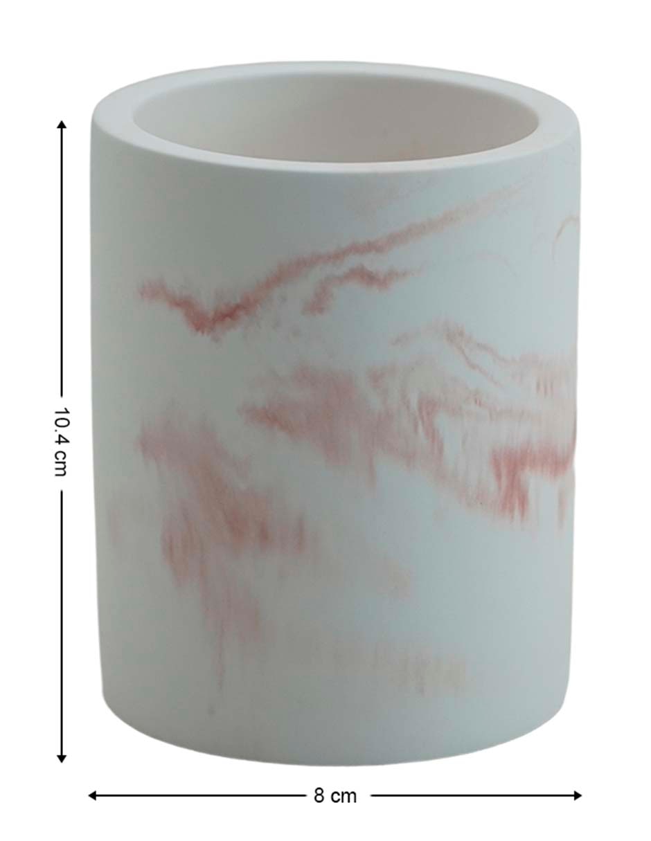 Vaso de baño Pink Marble 6