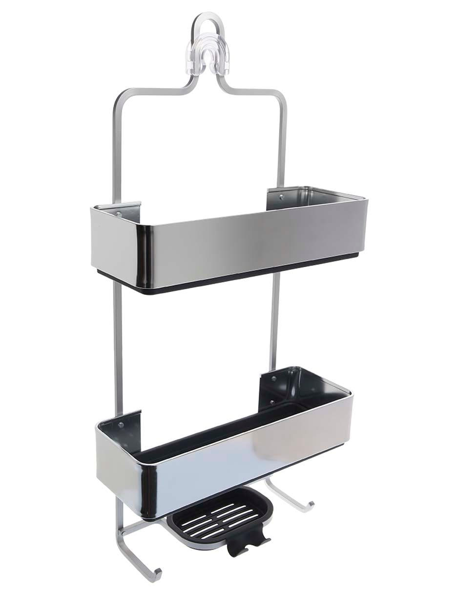 Organizador de baño Heuman Brand Chrome