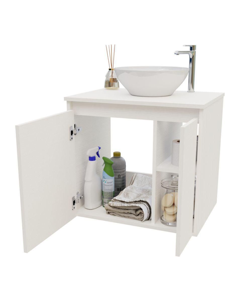 Mueble para baño de melamina armable 6