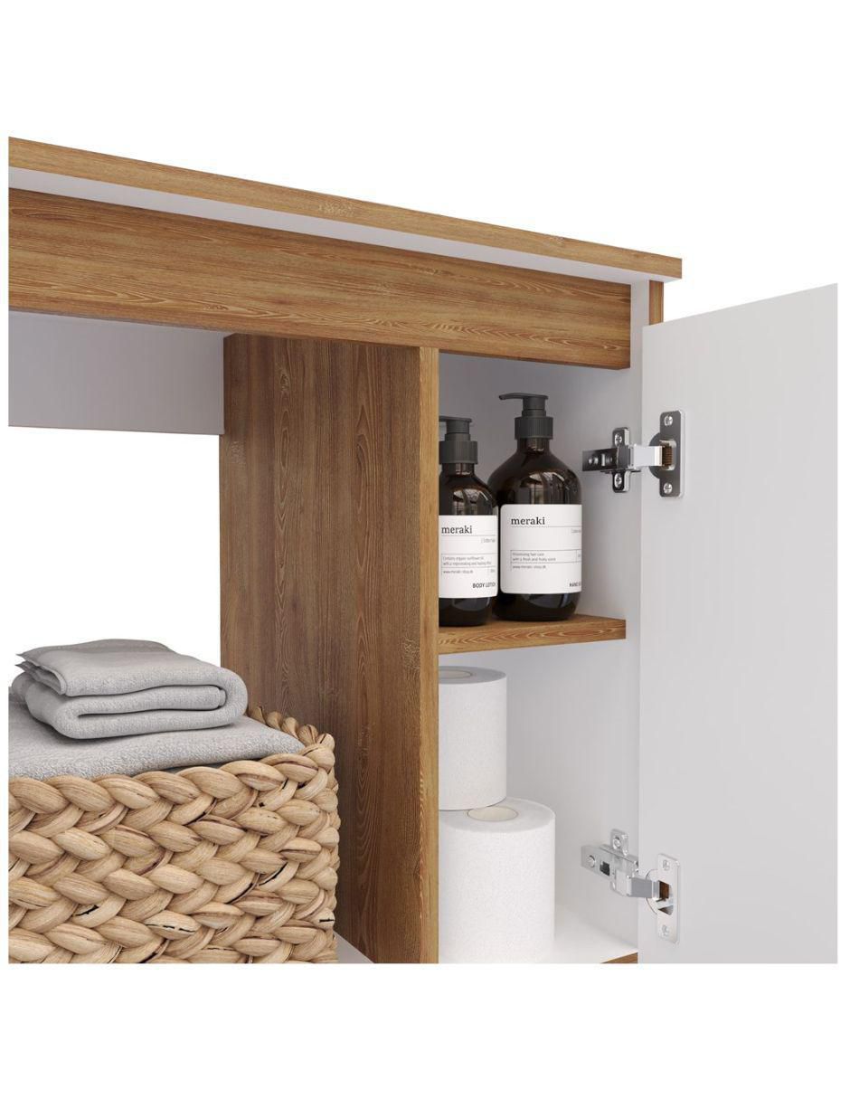Mueble para baño de melamina armable 6