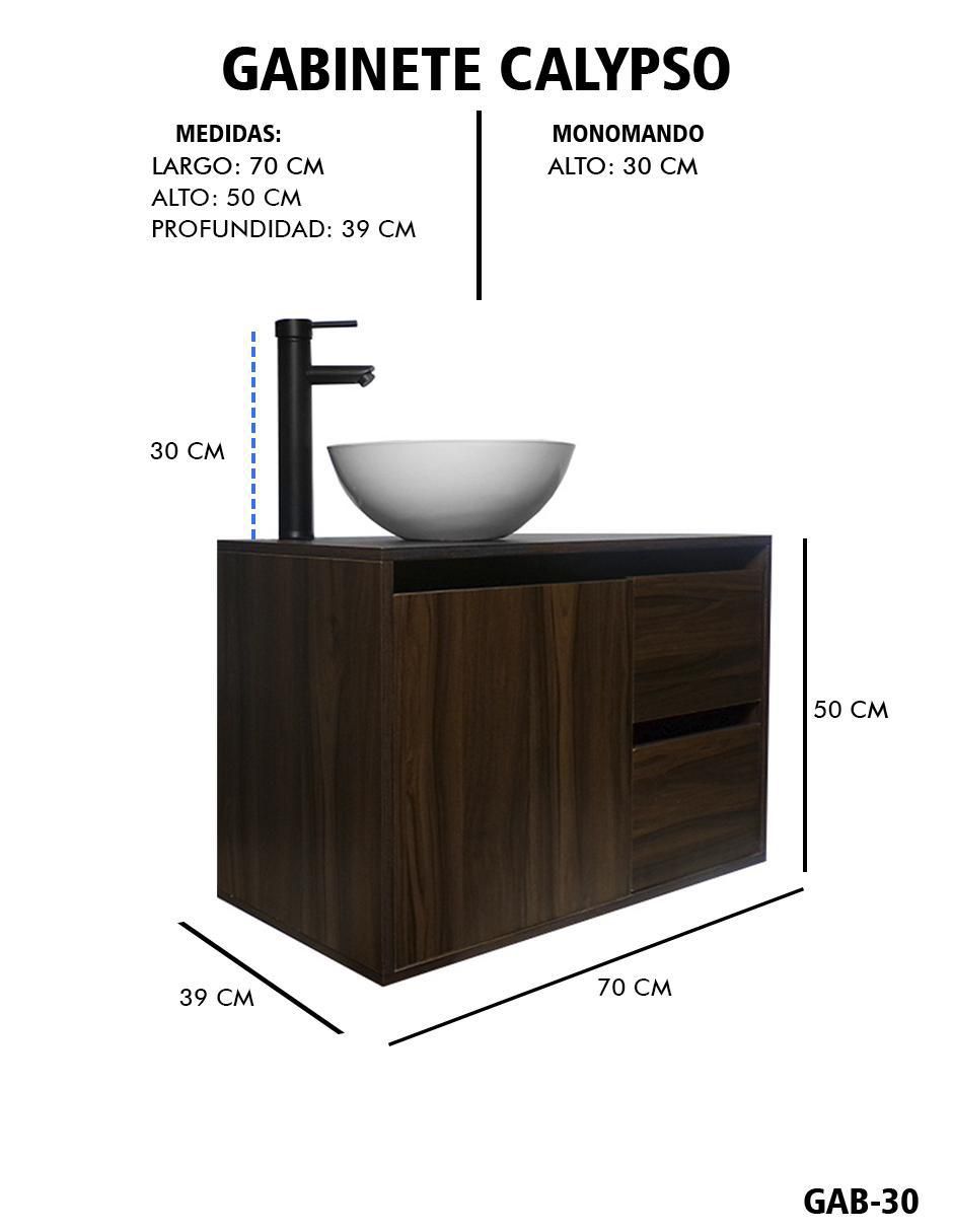 Mueble para baño Calypso de MDF armable 7