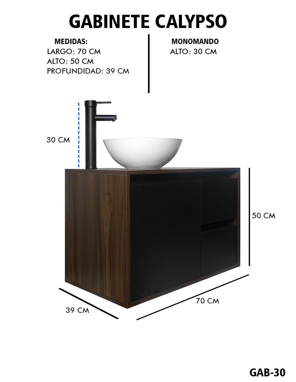 Mueble para baño Calypso de MDF armable 8
