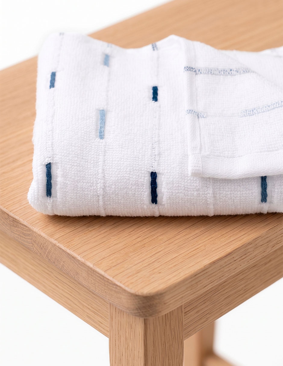 Toalla de baño Stripes Boy de algodón 4