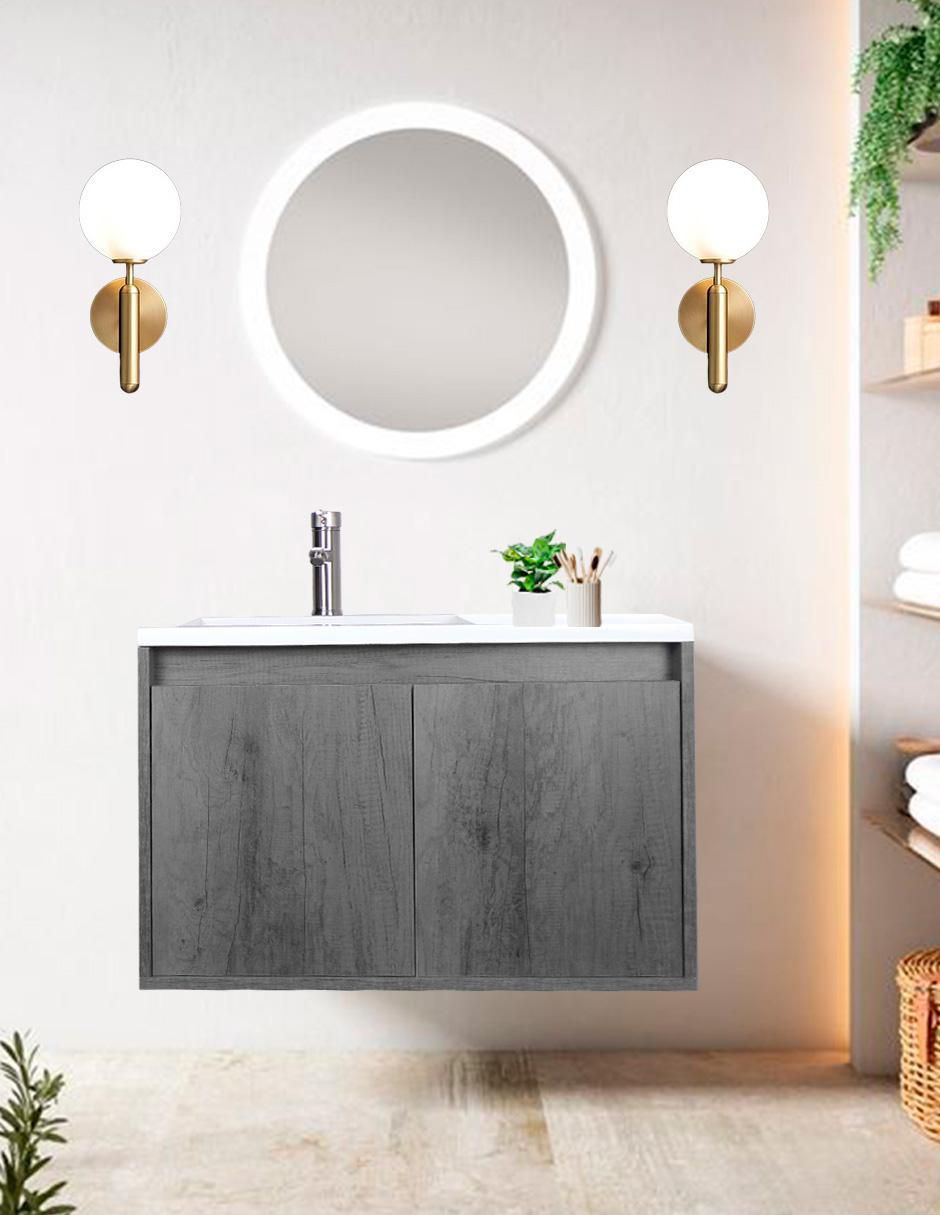 Mueble para baño Decomobil Asti de MDF armable