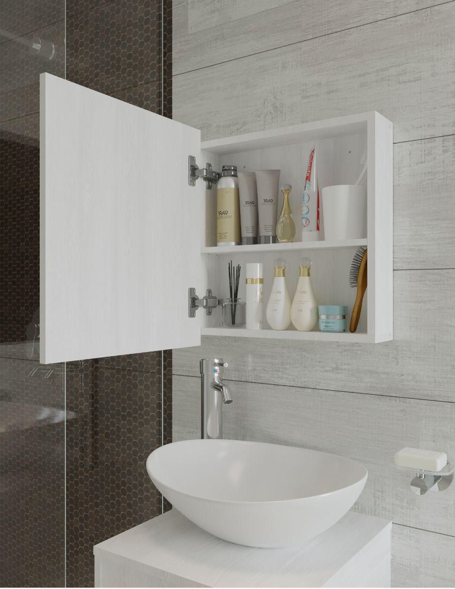 Mueble para baño Maderkit Niki de melamina armable