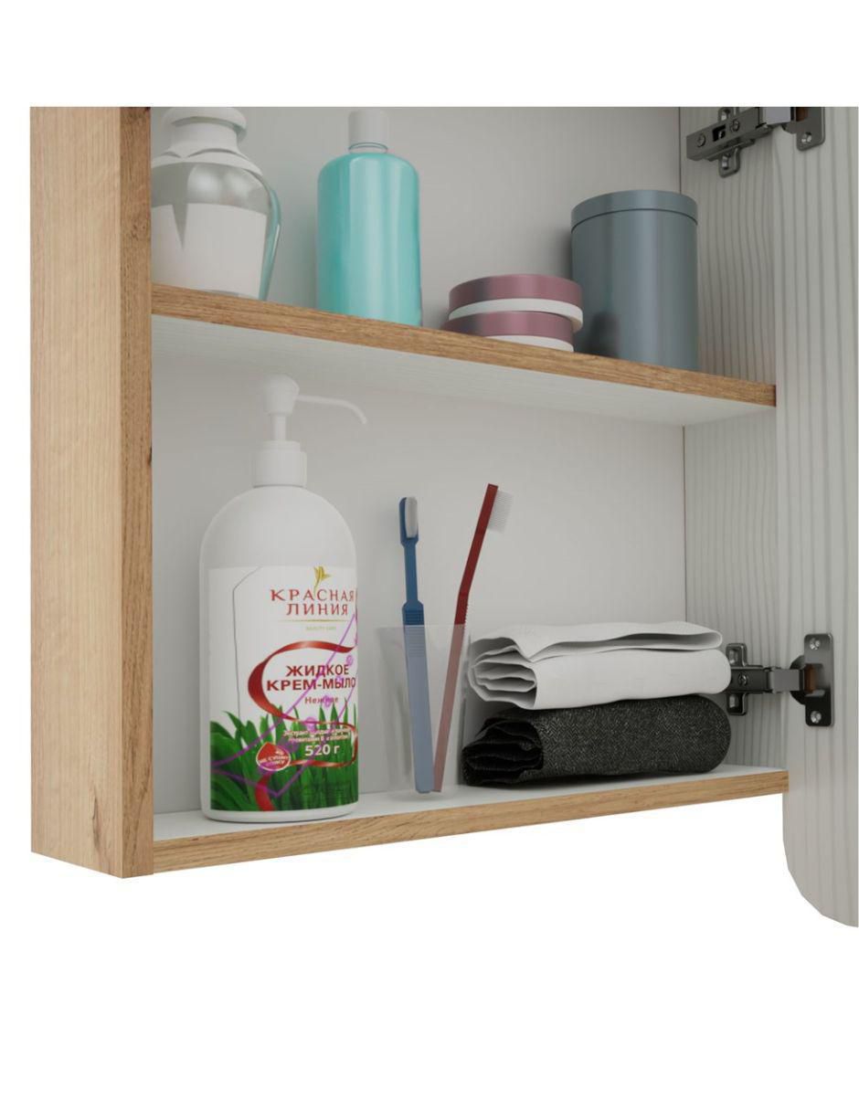 Mueble para baño Curvi de melamina armable 7