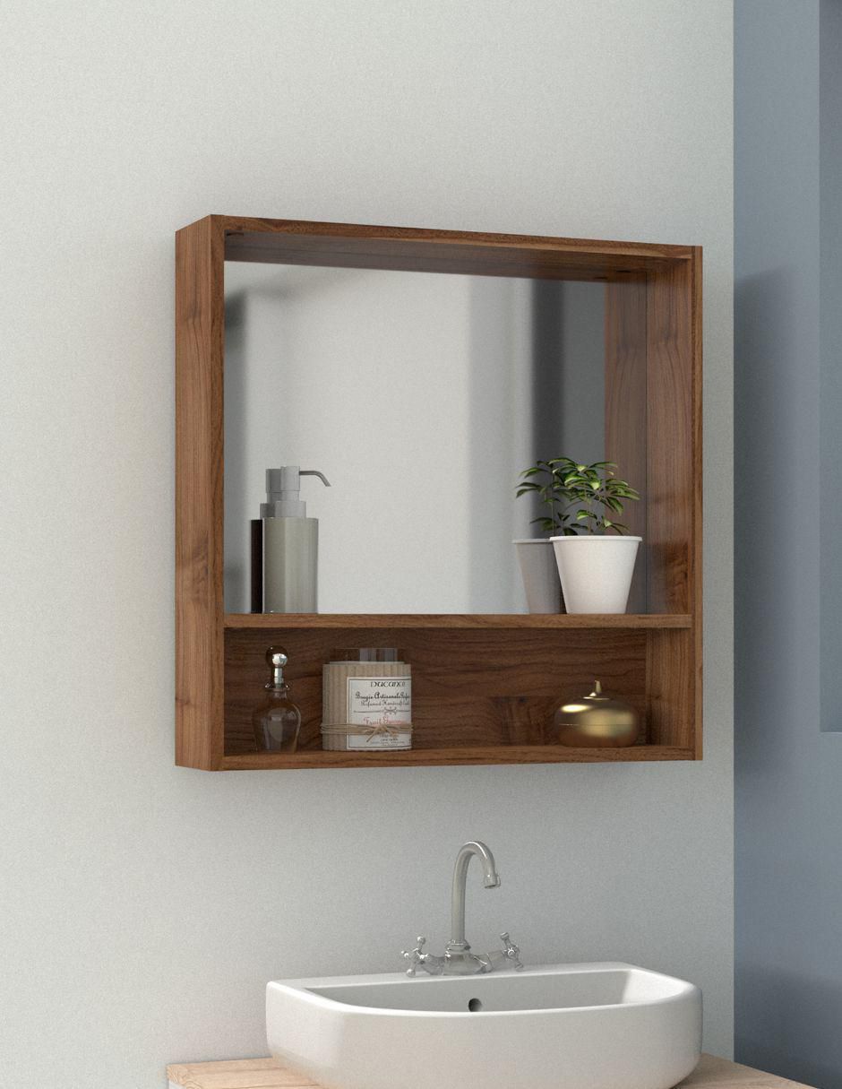 Mueble para baño Kyle de melamina armable 7