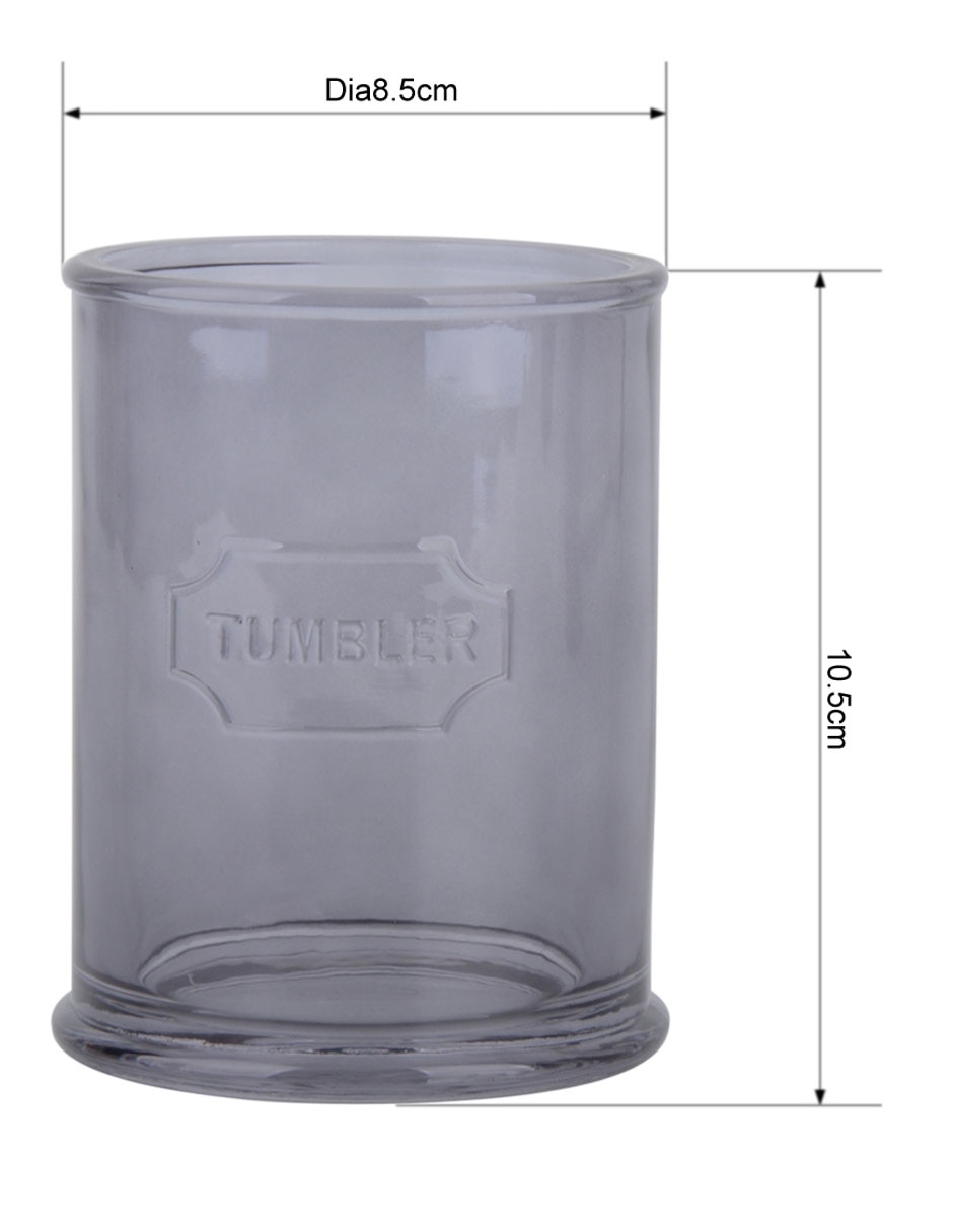Vaso de baño Elliot de vidrio 5