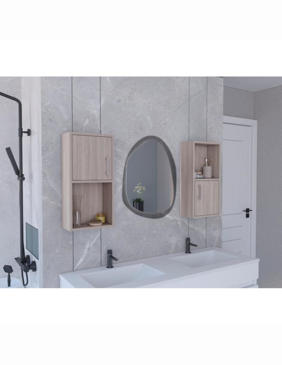 Mueble para baño Excelsior Aqua de melamina armable