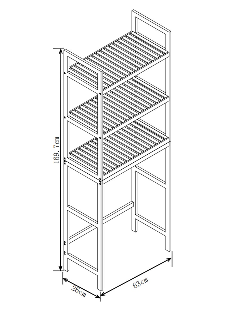 Estante para WC de bambú Haus Joe LA-S24101