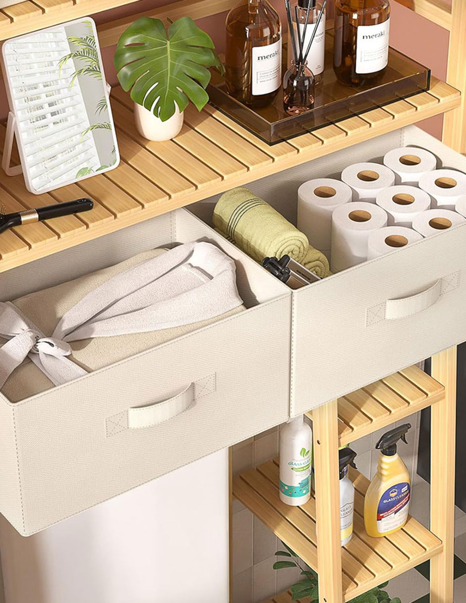 Estante para WC de bambú Haus LA-S24100