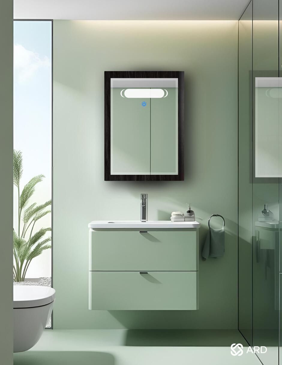 Mueble para baño Glanz Led Cabinet de MDF 2