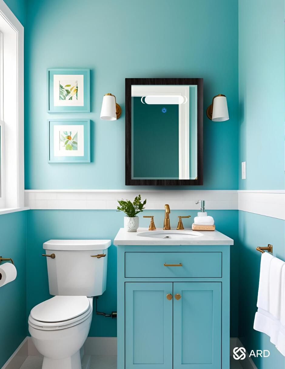 Mueble para baño Glanz Led Cabinet de MDF 3