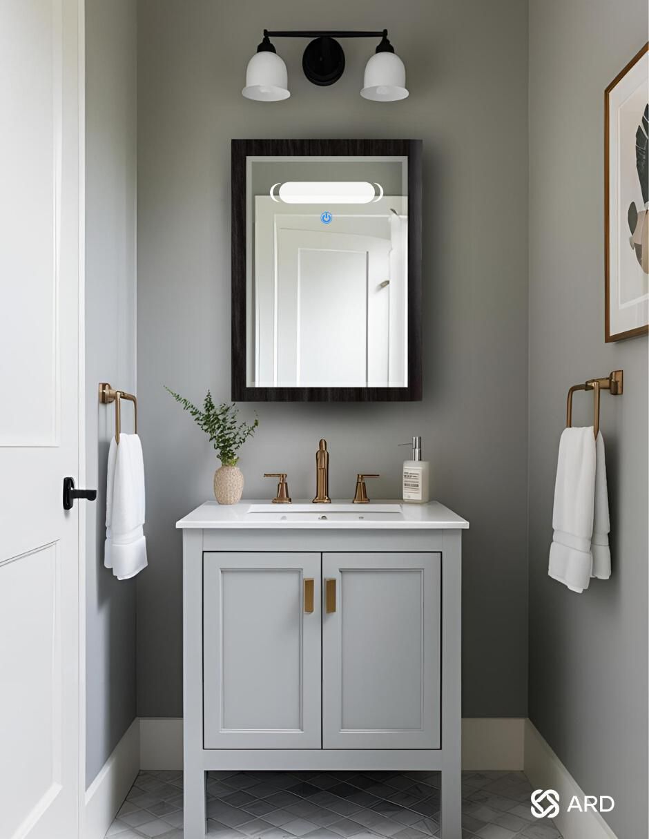 Mueble para baño Glanz Led Cabinet de MDF 4