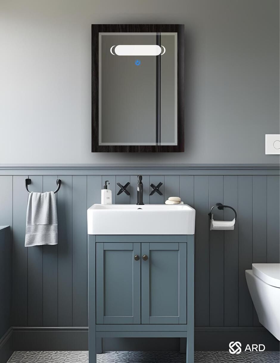 Mueble para baño Glanz Led Cabinet de MDF 6