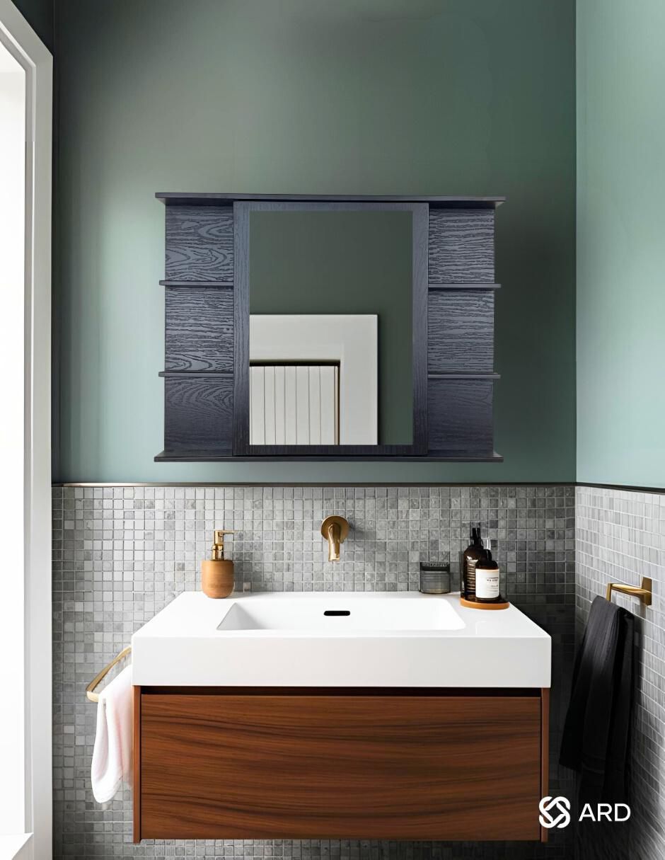 Mueble para baño Glanz MirrorCore Cabinet de MDF 2