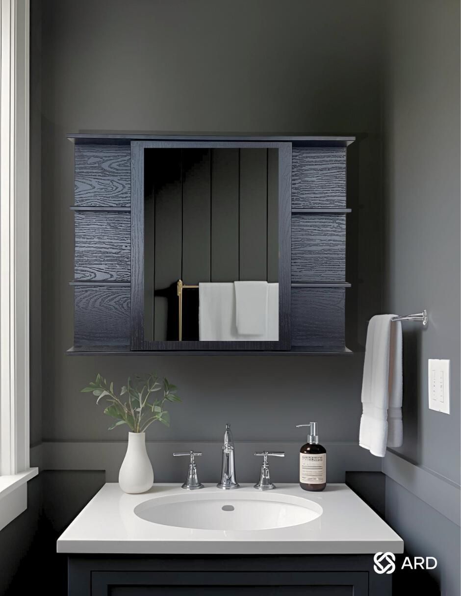 Mueble para baño Glanz MirrorCore Cabinet de MDF 6