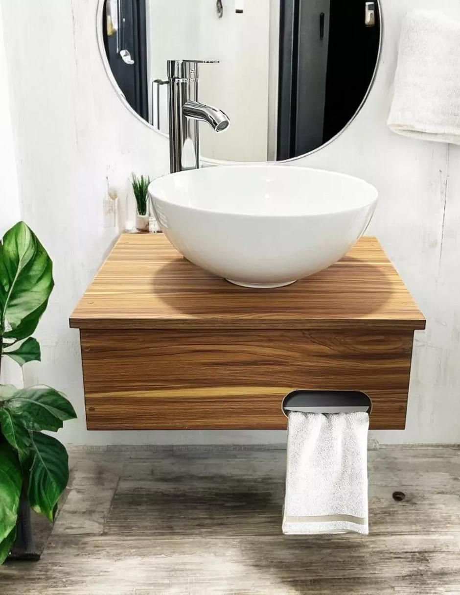 Mueble para baño Anisa Knot Studio de MDF