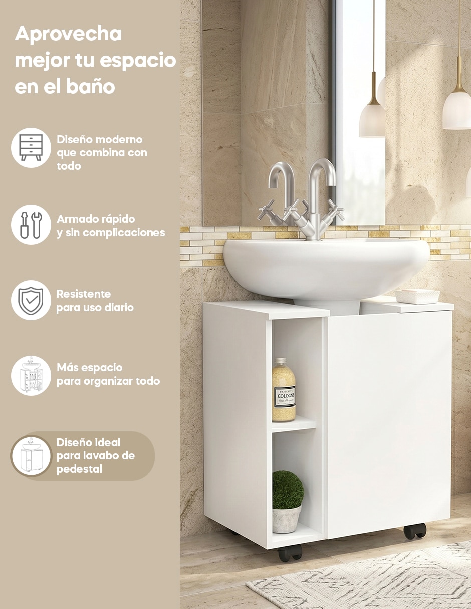 Mueble para baño Mobi Muebles Limay de MDF