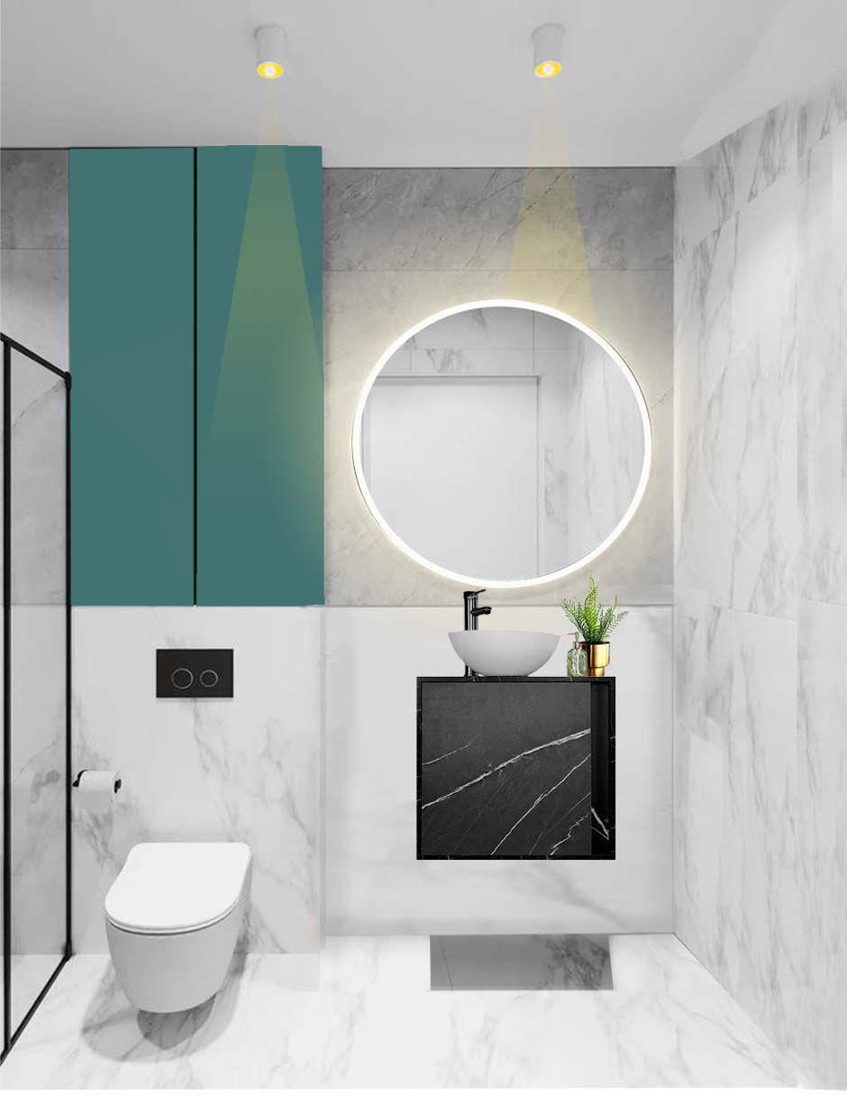 Mueble para baño Aaron de MDF armable 7