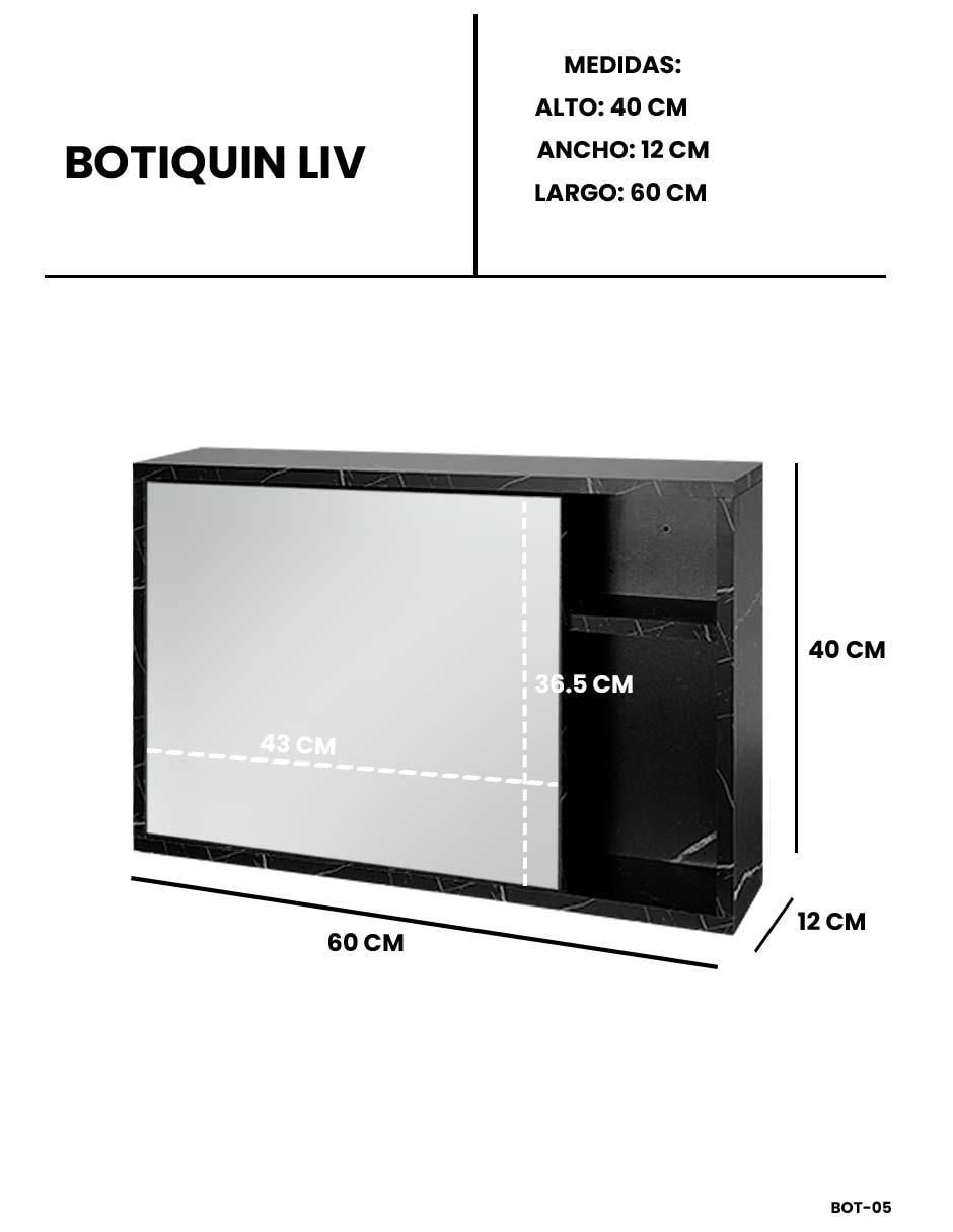 Mueble para baño Liv de MDF 7