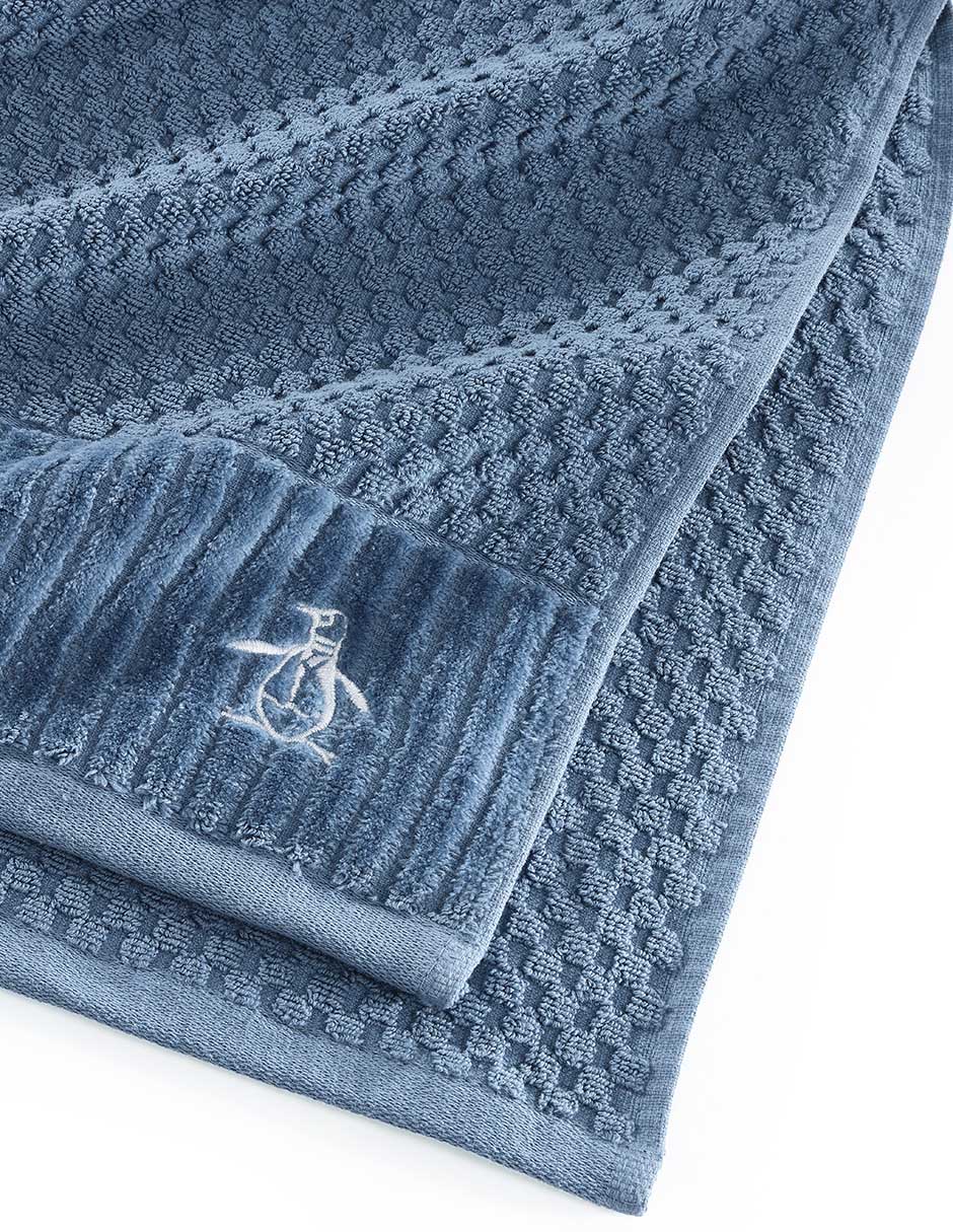 Toalla de baño Original Penguin Harrison de algodón
