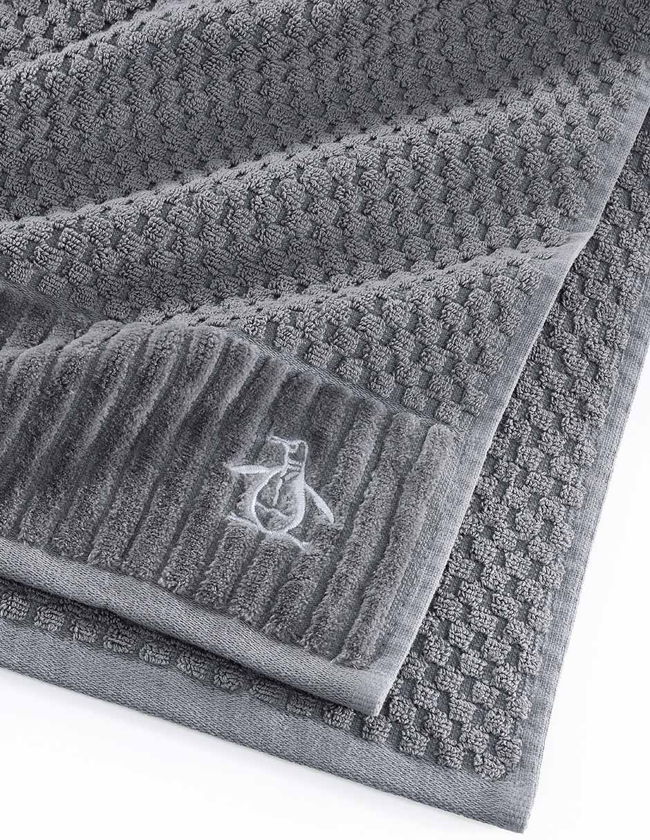 Toalla de baño Original Penguin Harrison de algodón