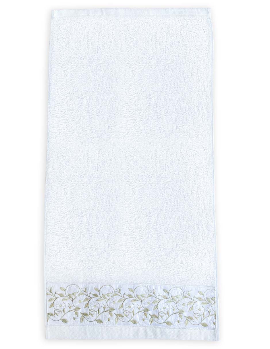 Toalla de baño Raya Rosas de algodón 4