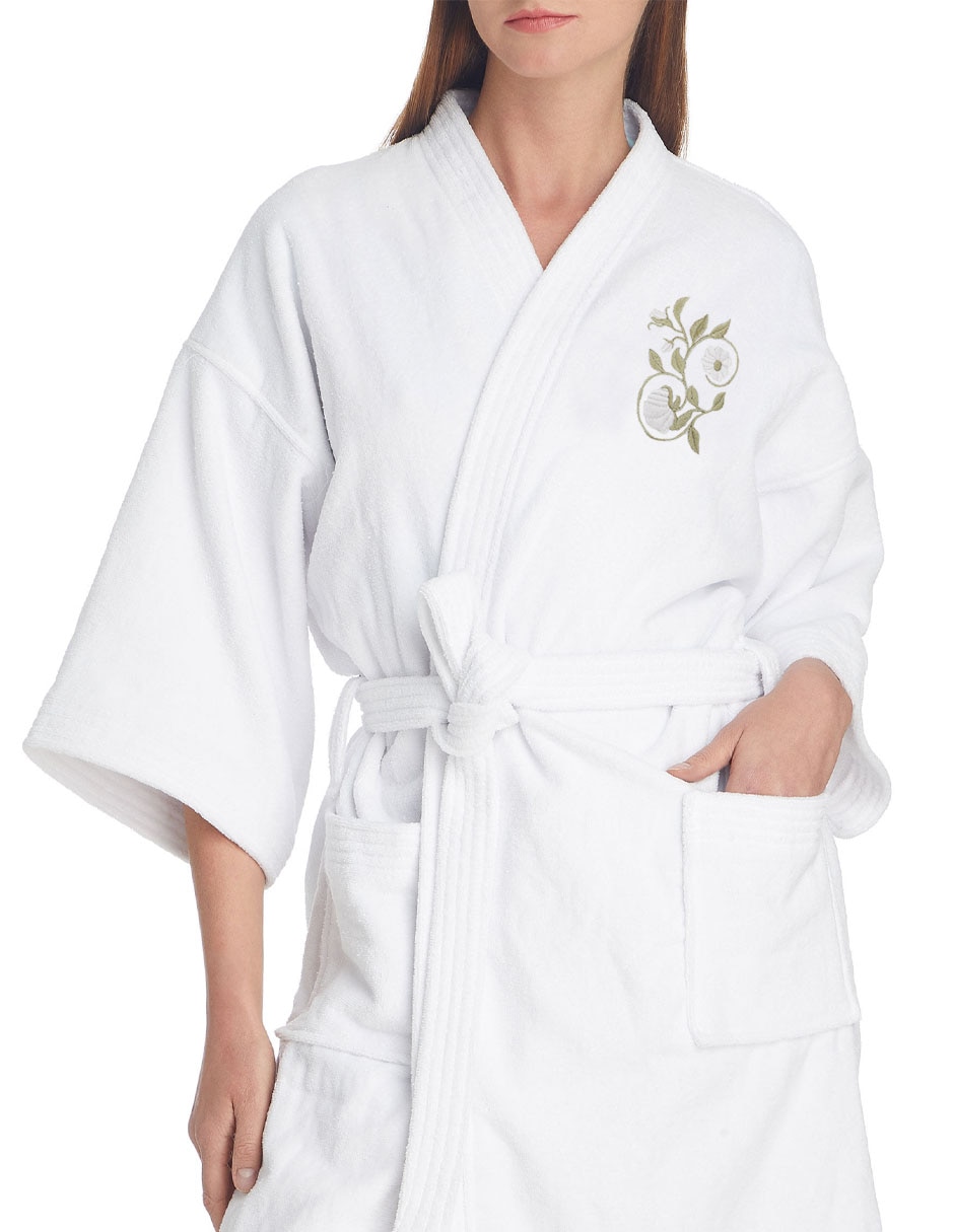 Bata de baño Rosas unisex