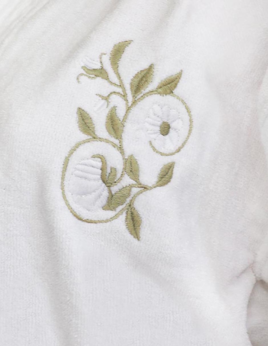 Bata de baño Rosas unisex