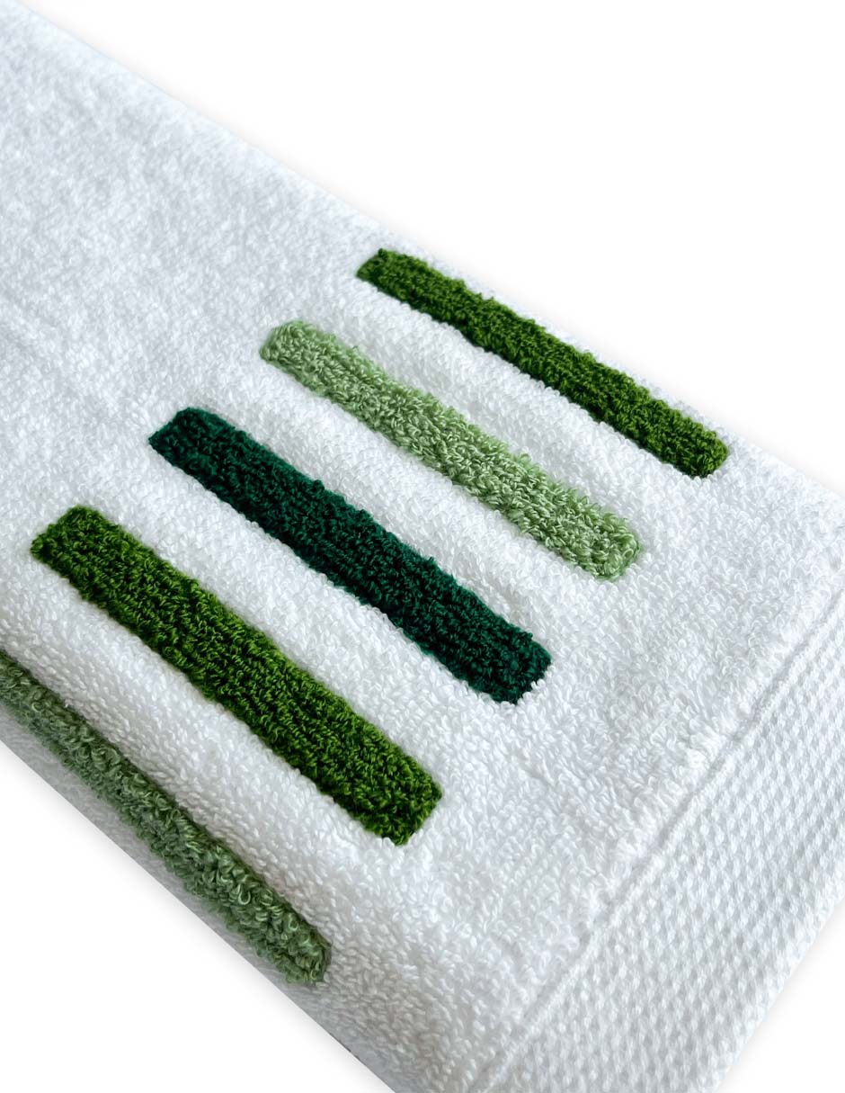 Toalla de baño Raya Equidistante de algodón 2