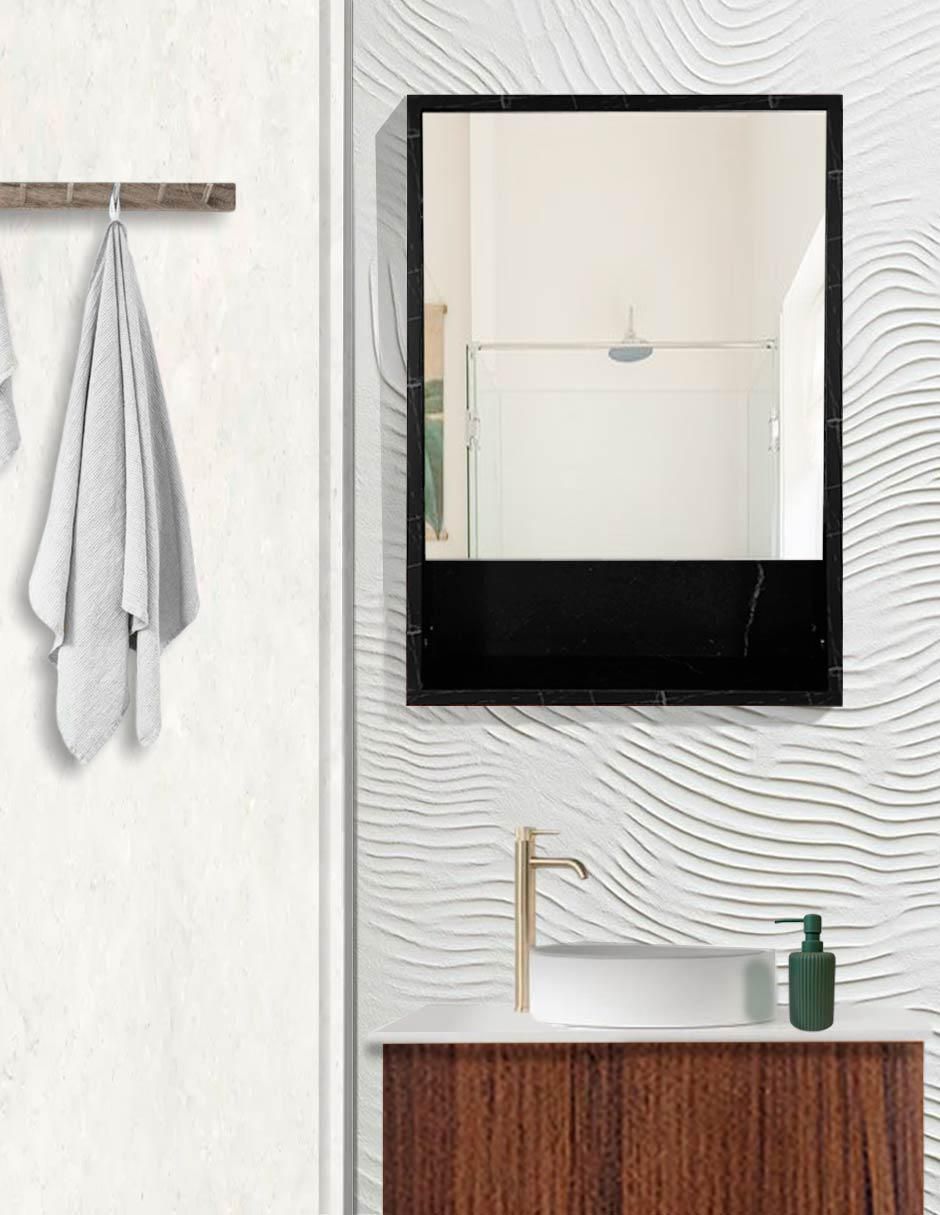 Mueble para baño Astrid de melamina armable 6