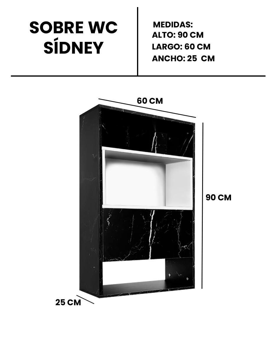 Mueble para baño armable Sídney MDF 7