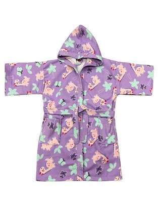 Bata de baño con gorro infantil unisex Bata de baño con gorro infantil unisex