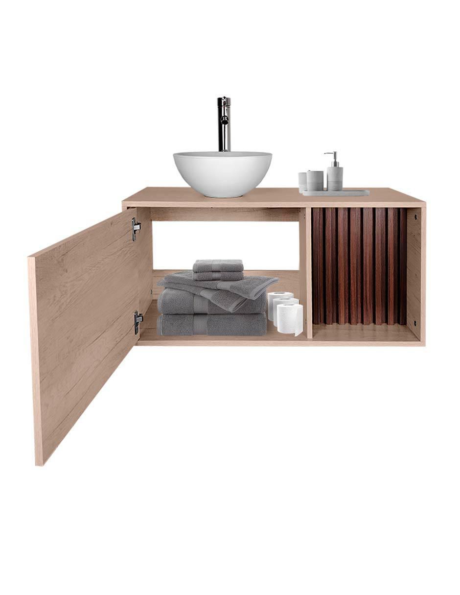 Mueble para baño armable Ares melamina 5