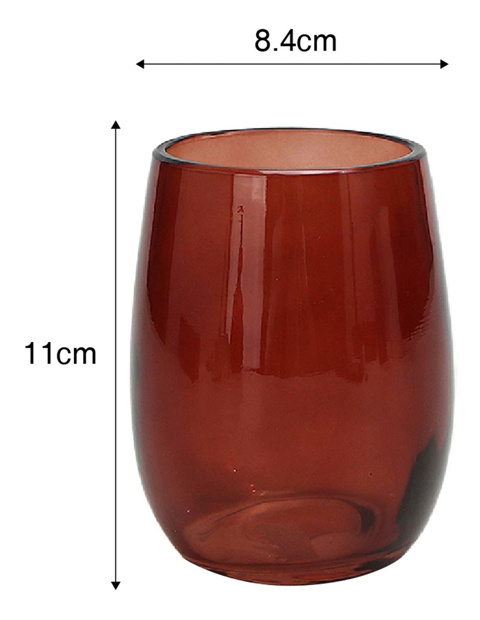 Vaso de baño Esencial de vidrio 6