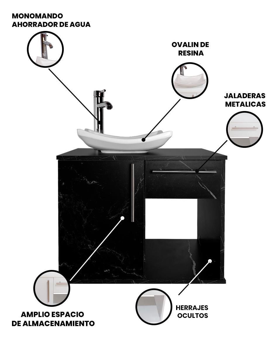 Mueble para baño armable Rosetta MDF 6
