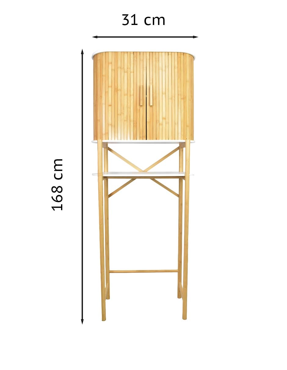 Mueble para baño Haus de bambú armable