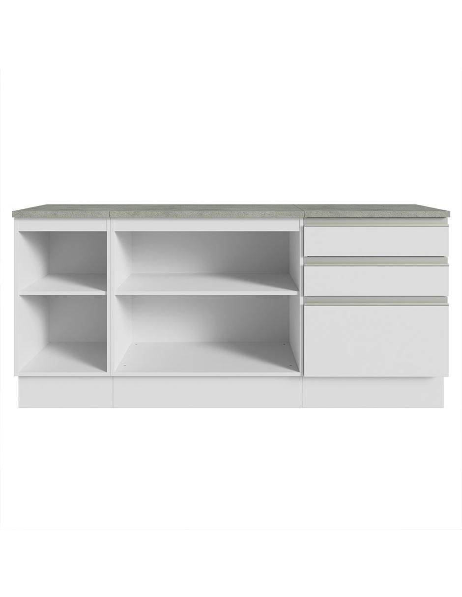 Mueble para baño de melamina armable 9
